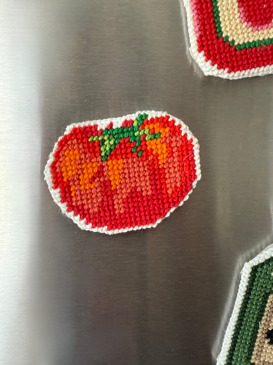 Tomato Needlepoint Canvas