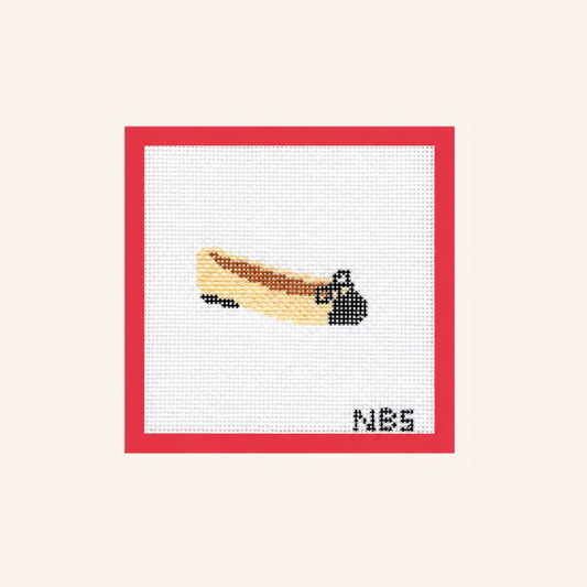 Ballet Flat Needlepoint Canvas