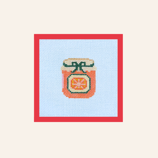 Orange Marmalade Needlepoint Canvas