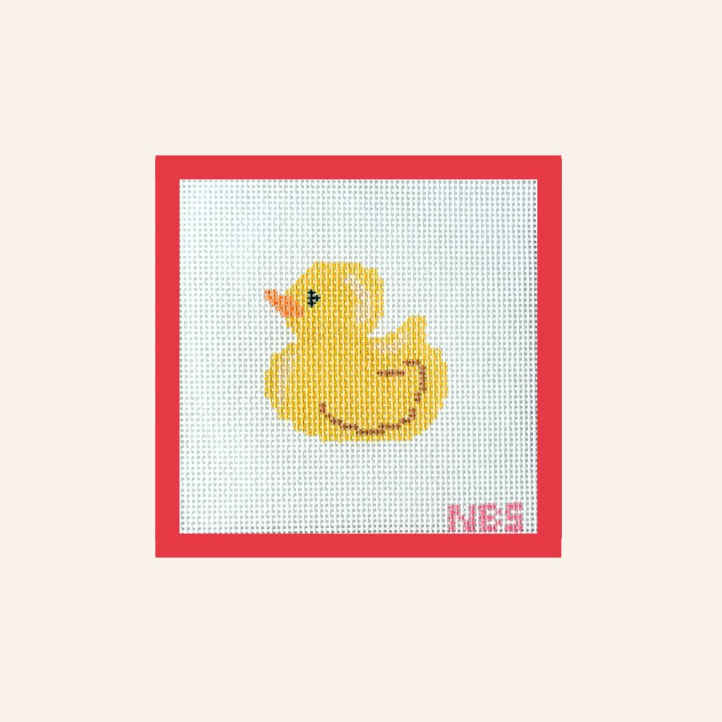Rubber Ducky Needlepoint Canvas