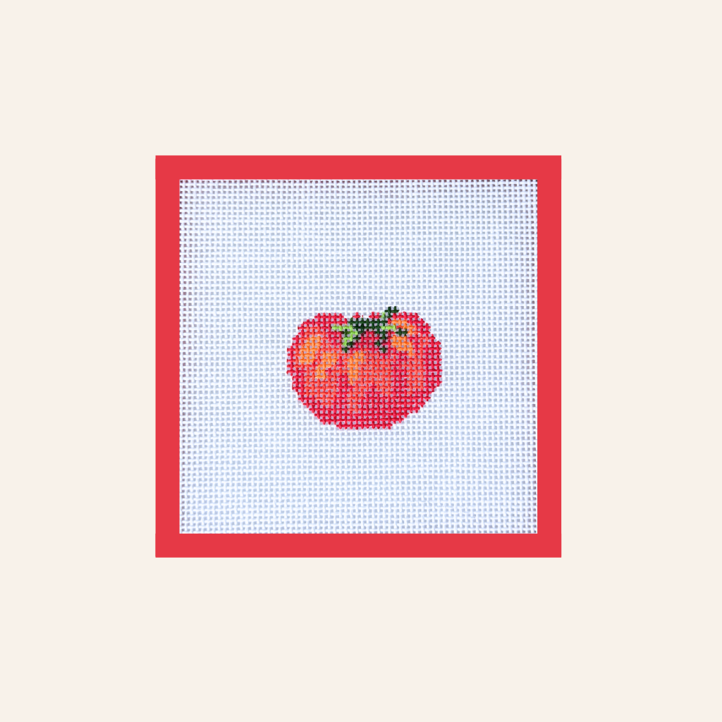 Tomato Needlepoint Canvas