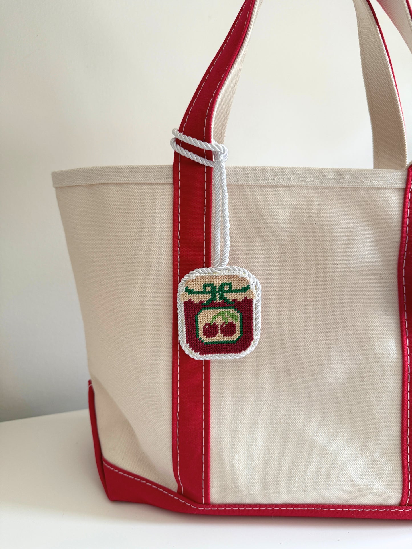Cherry Jam Needlepoint Canvas