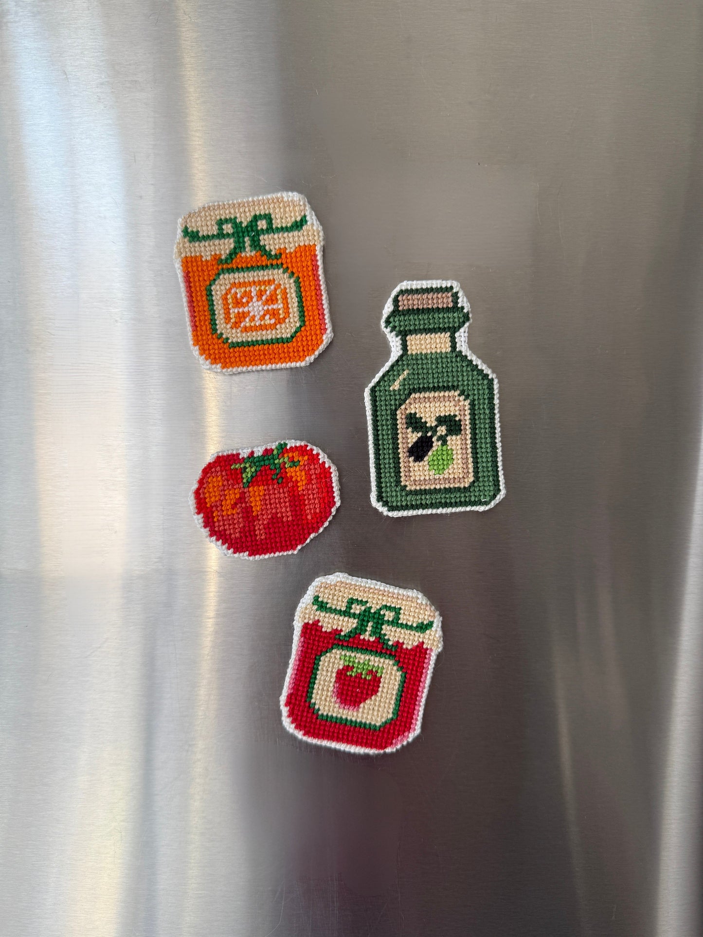 Strawberry Jam Needlepoint Canvas