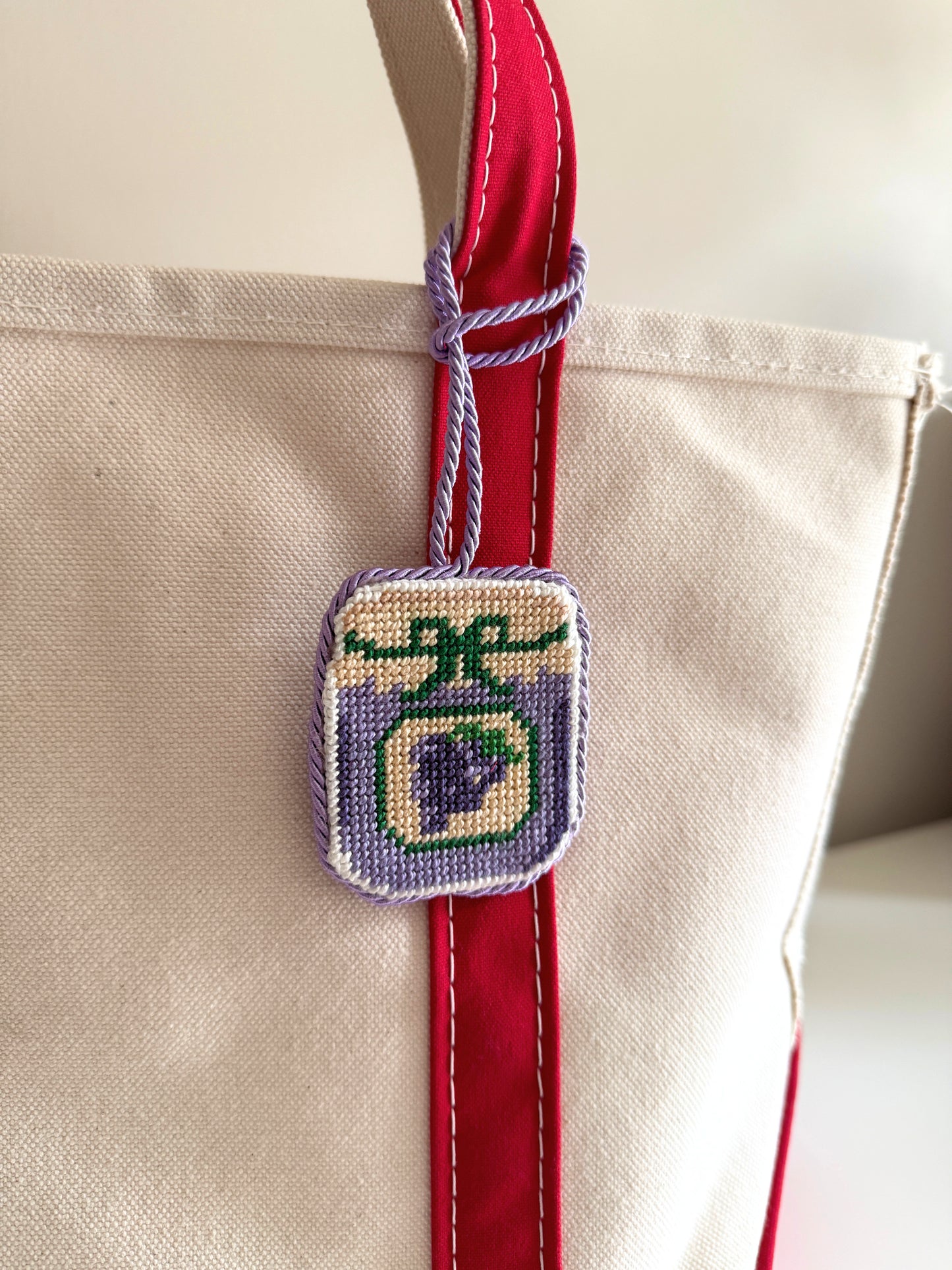 Grape Jam Needlepoint Canvas