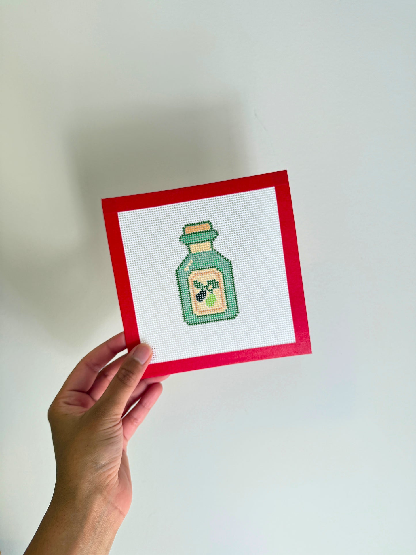 Olive Oil Needlepoint Canvas